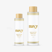 Load image into Gallery viewer, Navy Signature Body Oil 50ml